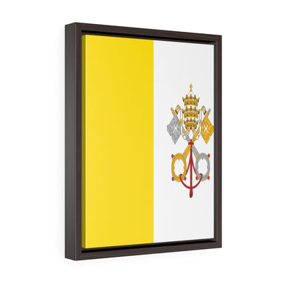 VATICAN CITY Vertical Framed Premium Gallery Wrap Canvas