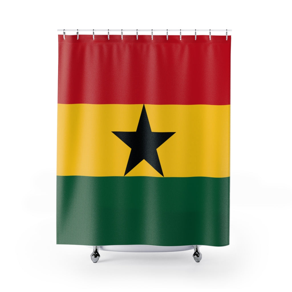 GHANA Shower Curtains