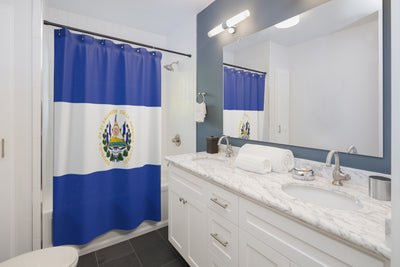 EL SALVADOR Shower Curtains