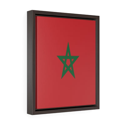 MOROCCO Vertical Framed Premium Gallery Wrap Canvas