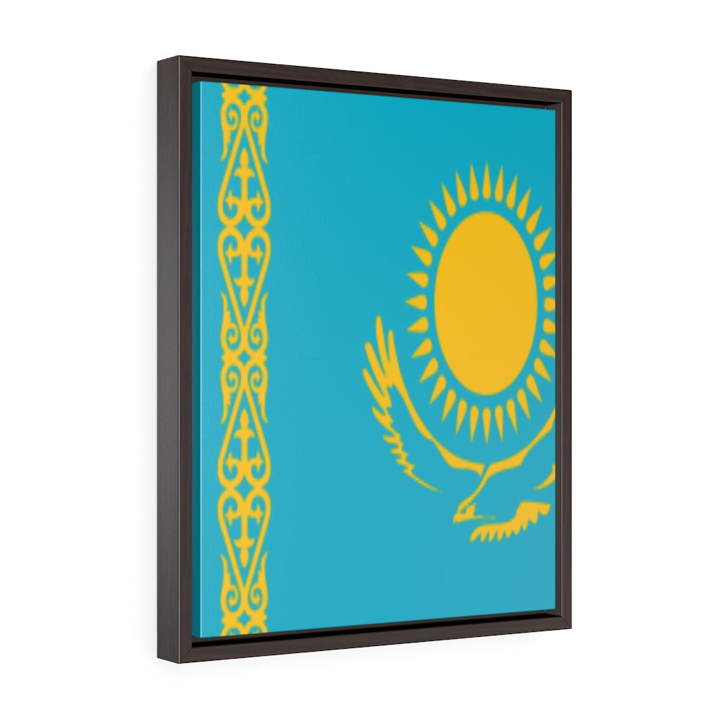 KAZAKHSTAN Vertical Framed Premium Gallery Wrap Canvas