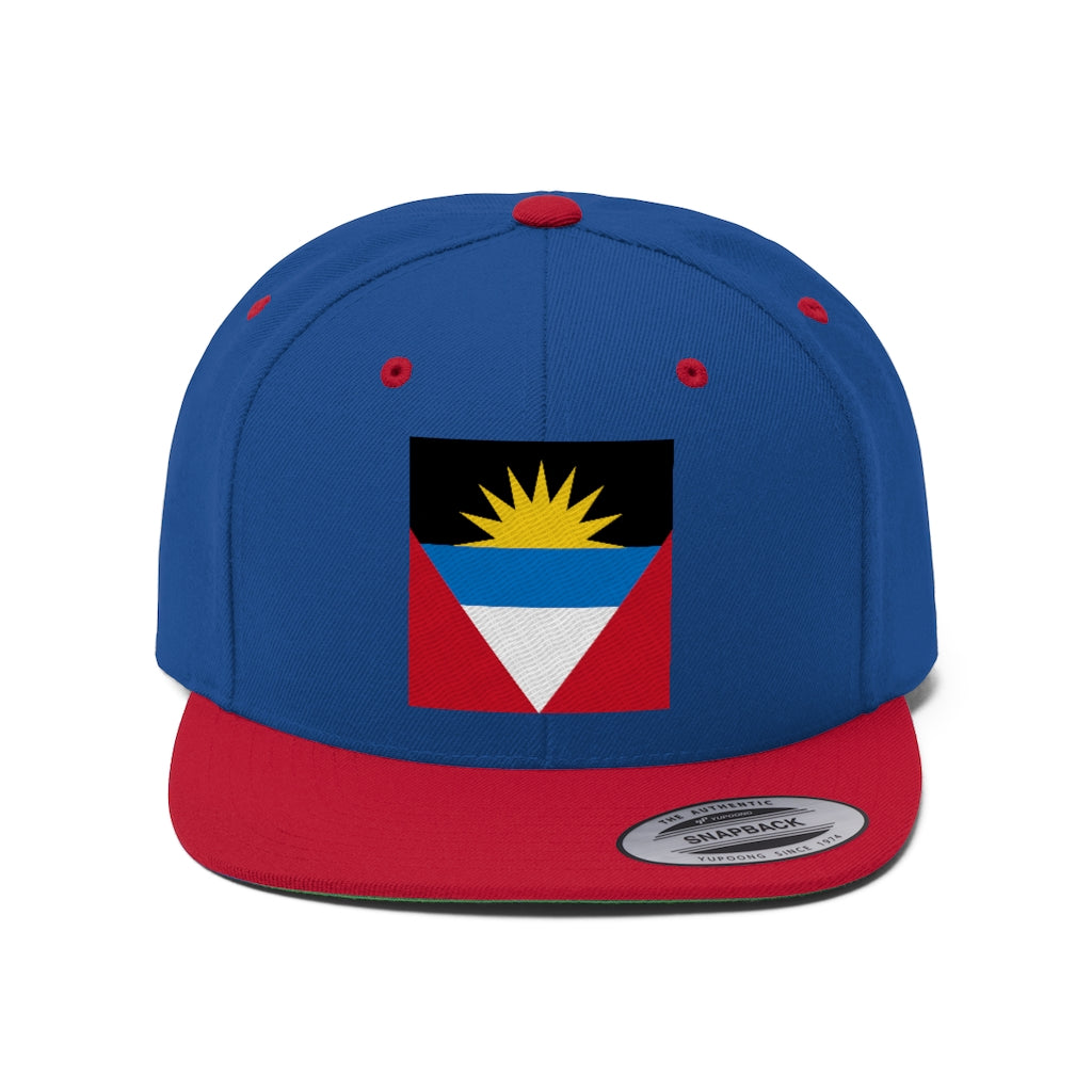 ANTIGUA AND BARBUDA Unisex Flat Bill Hat