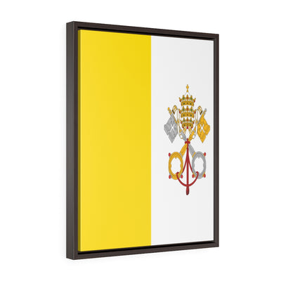 VATICAN CITY Vertical Framed Premium Gallery Wrap Canvas