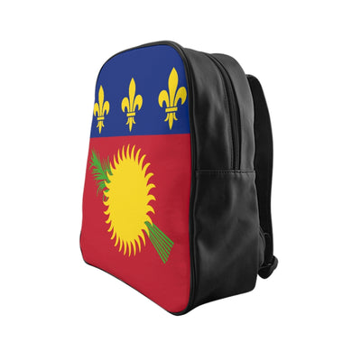 GUADELOUPE FLAG School Backpack