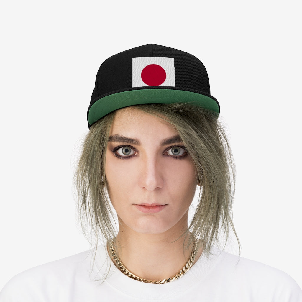 JAPAN Unisex Flat Bill Hat