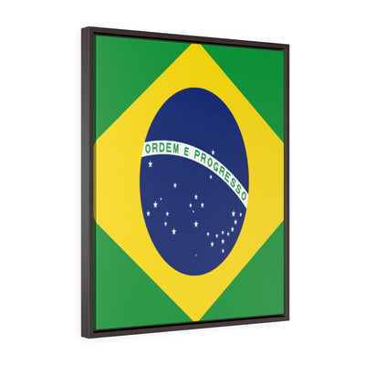 BRAZIL Vertical Framed Premium Gallery Wrap Canvas