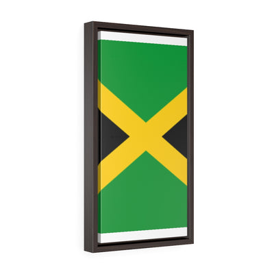 JAMAICA Vertical Framed Premium Gallery Wrap Canvas