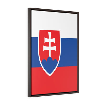 SLOVAKIA Vertical Framed Premium Gallery Wrap Canvas