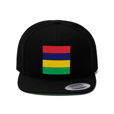 MAURITIUS Unisex Flat Bill Hat