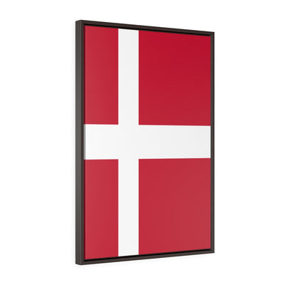 DENMARK Vertical Framed Premium Gallery Wrap Canvas