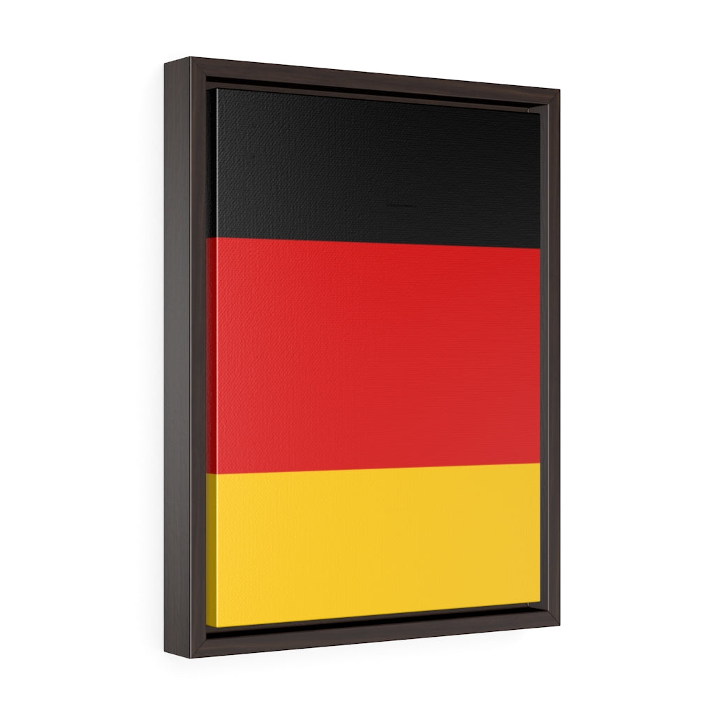 GERMANY Vertical Framed Premium Gallery Wrap Canvas