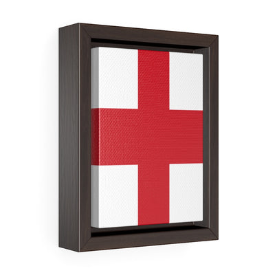 England Vertical Framed Premium Gallery Wrap Canvas