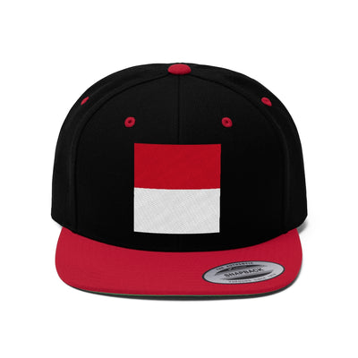 INDONESIA Unisex Flat Bill Hat