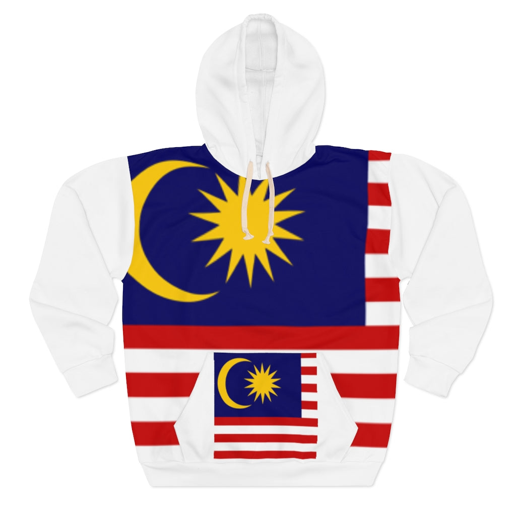 Malaysia AOP Unisex Pullover Hoodie