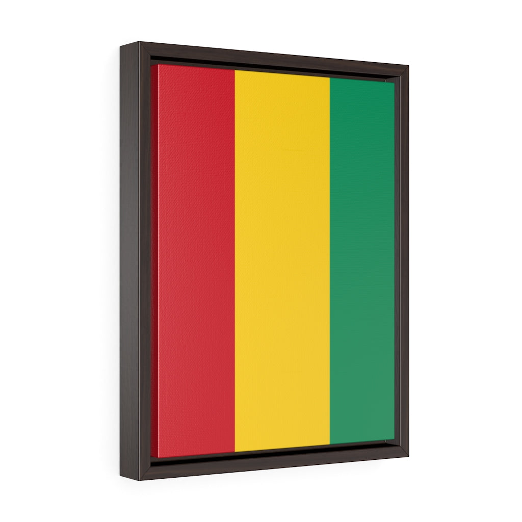 GUINEA Vertical Framed Premium Gallery Wrap Canvas