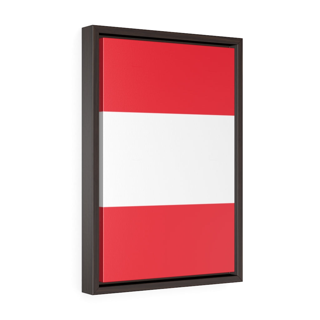 AUSTRIA Vertical Framed Premium Gallery Wrap Canvas