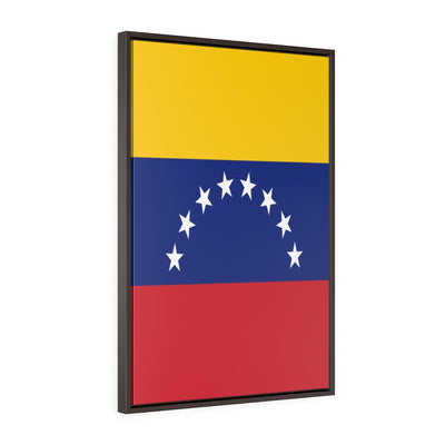 VENEZUELA Vertical Framed Premium Gallery Wrap Canvas