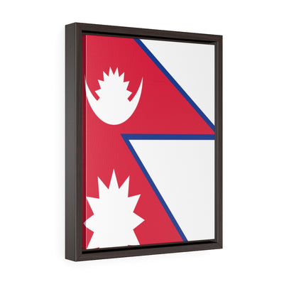 NEPAL Vertical Framed Premium Gallery Wrap Canvas