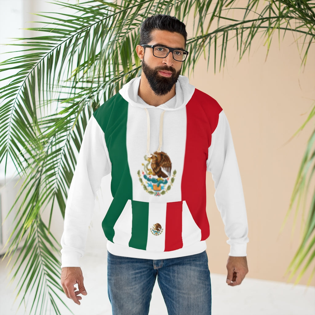 Mexico AOP Unisex Pullover Hoodie