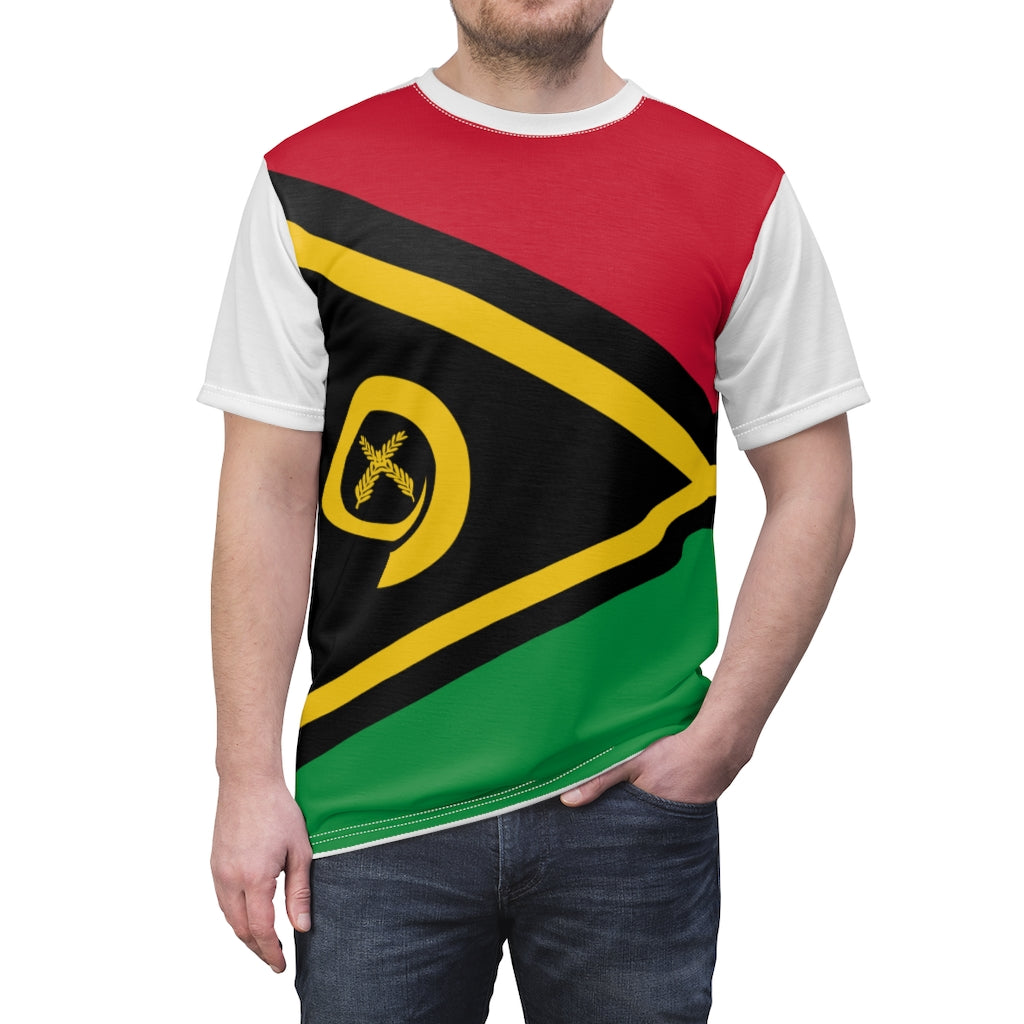 VANUATU Unisex AOP Cut & Sew Tee