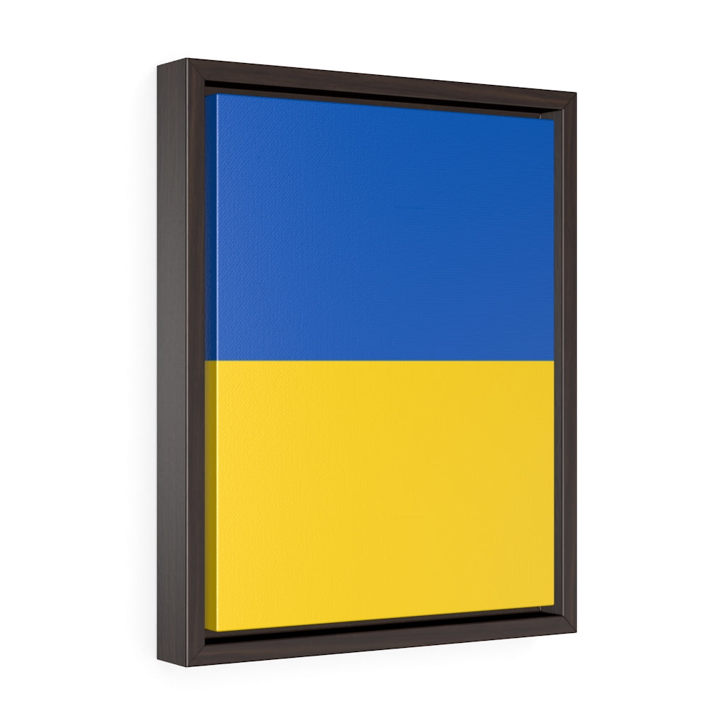 UKRAINE Vertical Framed Premium Gallery Wrap Canvas