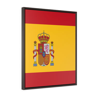 SPAIN Vertical Framed Premium Gallery Wrap Canvas