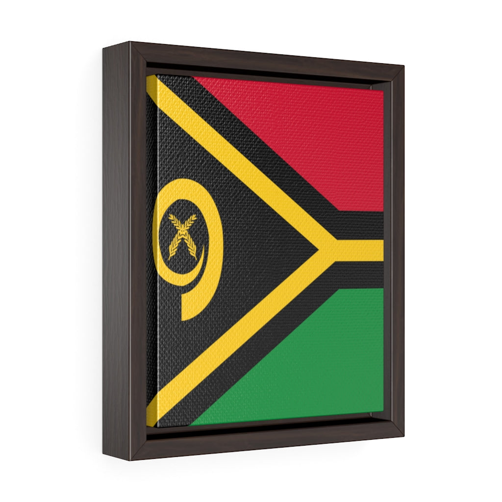 VANUATU Vertical Framed Premium Gallery Wrap Canvas