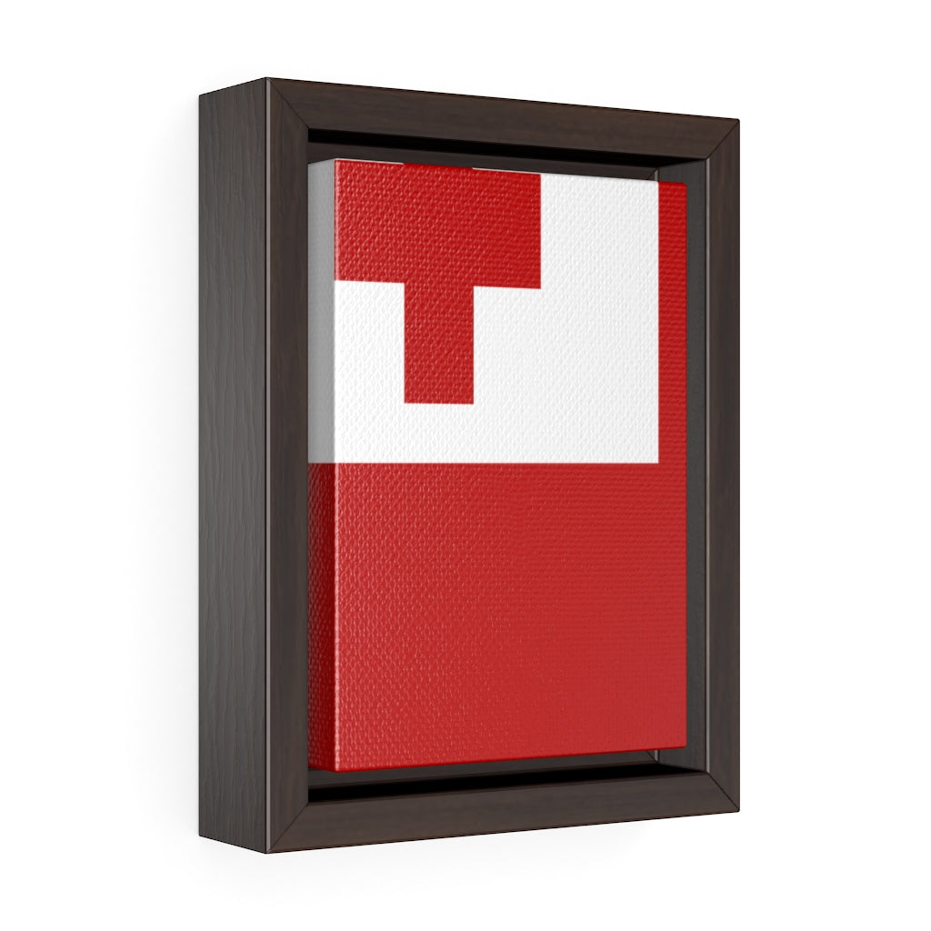 TONGA Vertical Framed Premium Gallery Wrap Canvas