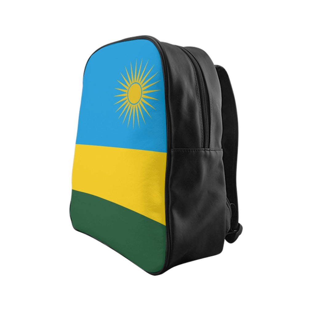 RWANDA FLAG School Backpack