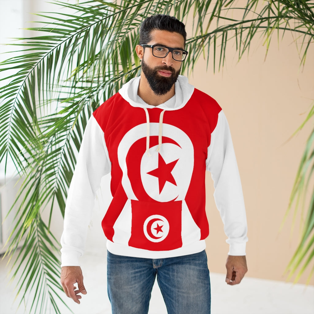 TUNISIA AOP Unisex Pullover Hoodie