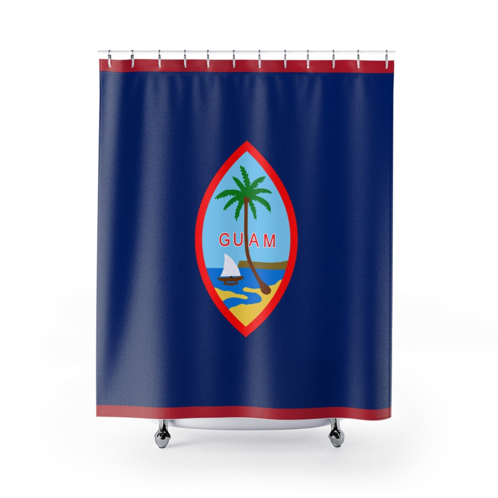 GUAM Shower Curtains