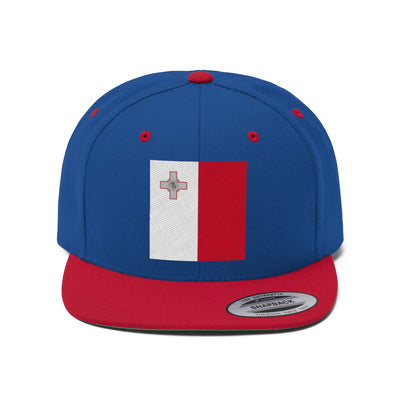 MALTA Unisex Flat Bill Hat