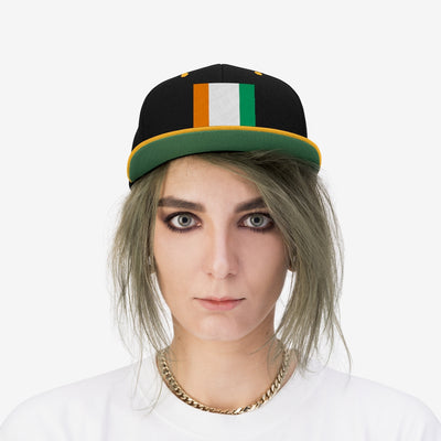 COTE D'IVOIRE Unisex Flat Bill Hat