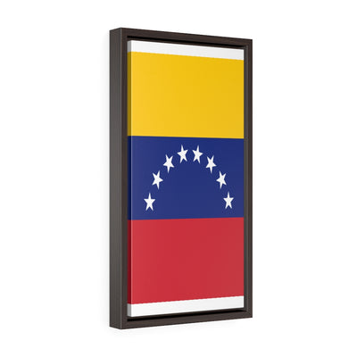 VENEZUELA Vertical Framed Premium Gallery Wrap Canvas