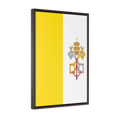 VATICAN CITY Vertical Framed Premium Gallery Wrap Canvas