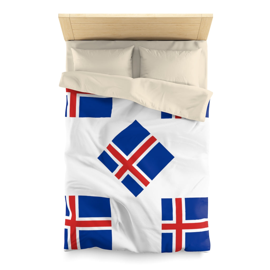 ICELAND Microfiber Duvet Cover