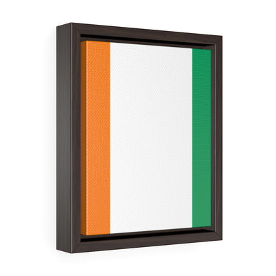 COTE D'IVOIRE Vertical Framed Premium Gallery Wrap Canvas