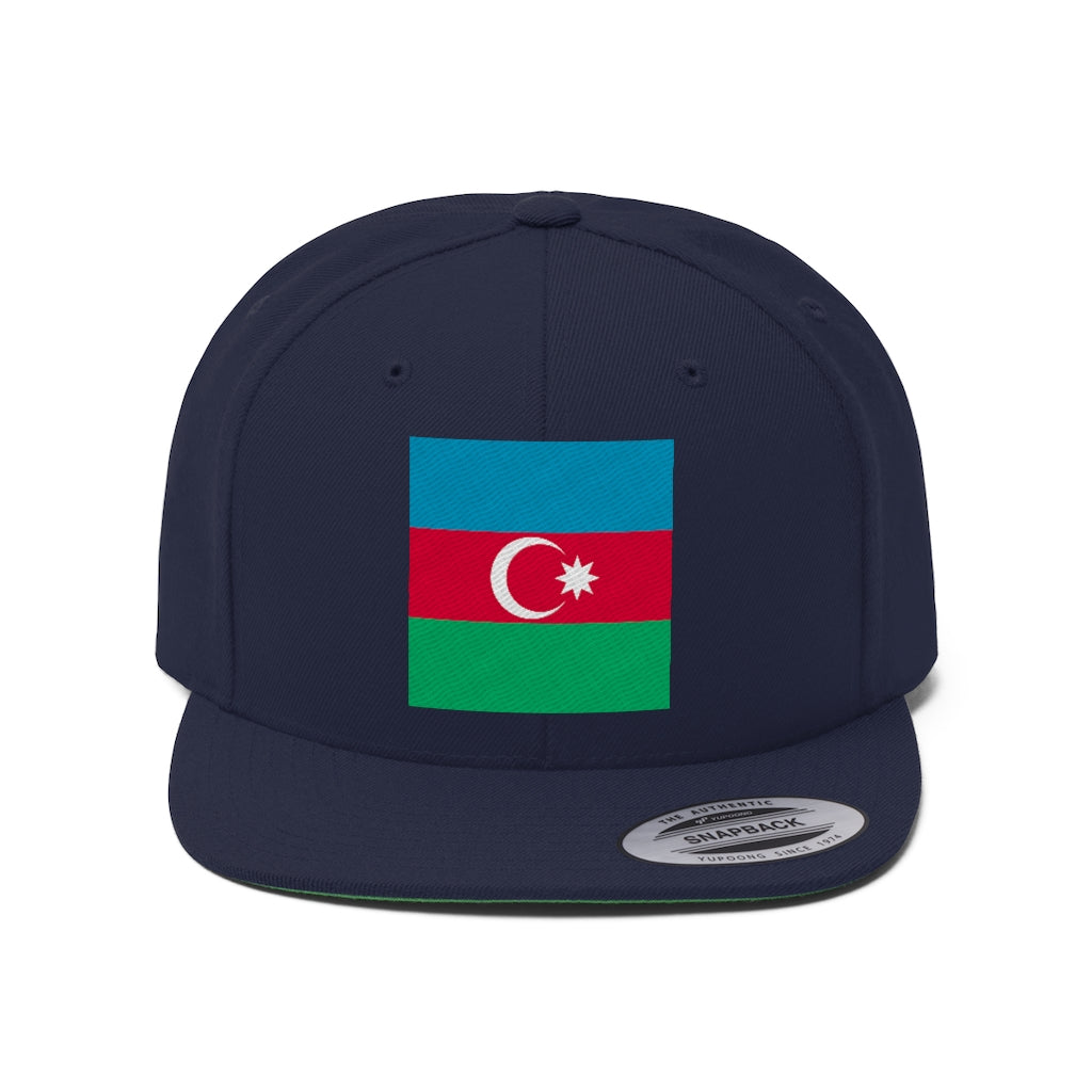 AZERBAIJAN Unisex Flat Bill Hat