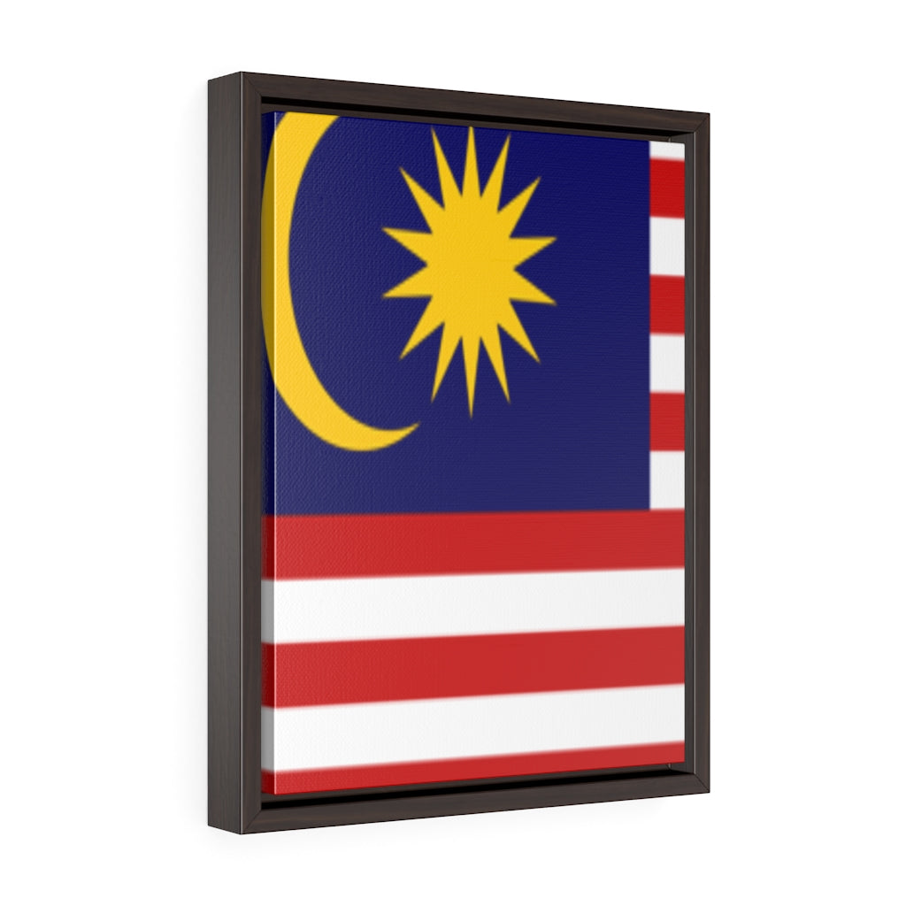 MALAYSIA Vertical Framed Premium Gallery Wrap Canvas