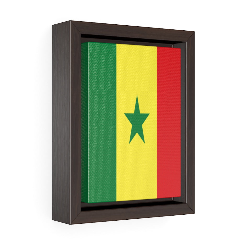 SENEGAL Vertical Framed Premium Gallery Wrap Canvas