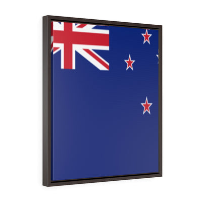 NEW ZEALAND Vertical Framed Premium Gallery Wrap Canvas