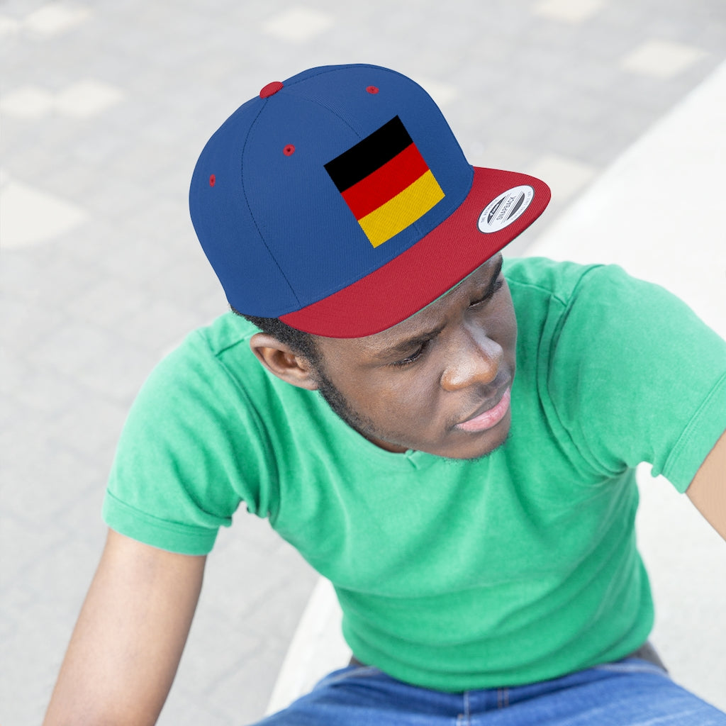 GERMANY Unisex Flat Bill Hat