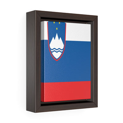 SLOVENIA Vertical Framed Premium Gallery Wrap Canvas