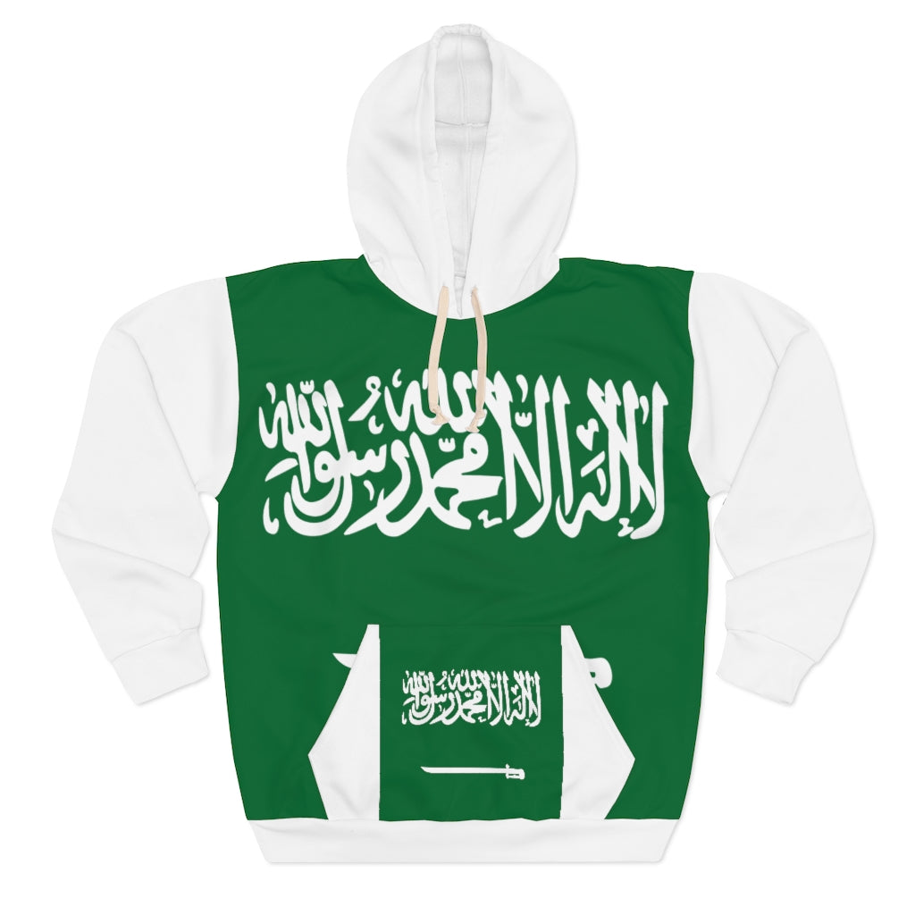 SAUDI ARABIA AOP Unisex Pullover Hoodie