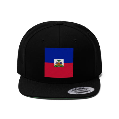 HAITI Unisex Flat Bill Hat