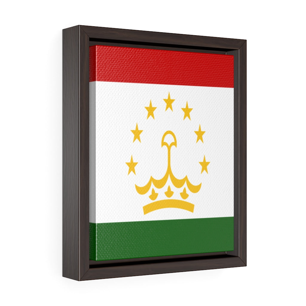 TAJIKISTAN Vertical Framed Premium Gallery Wrap Canvas