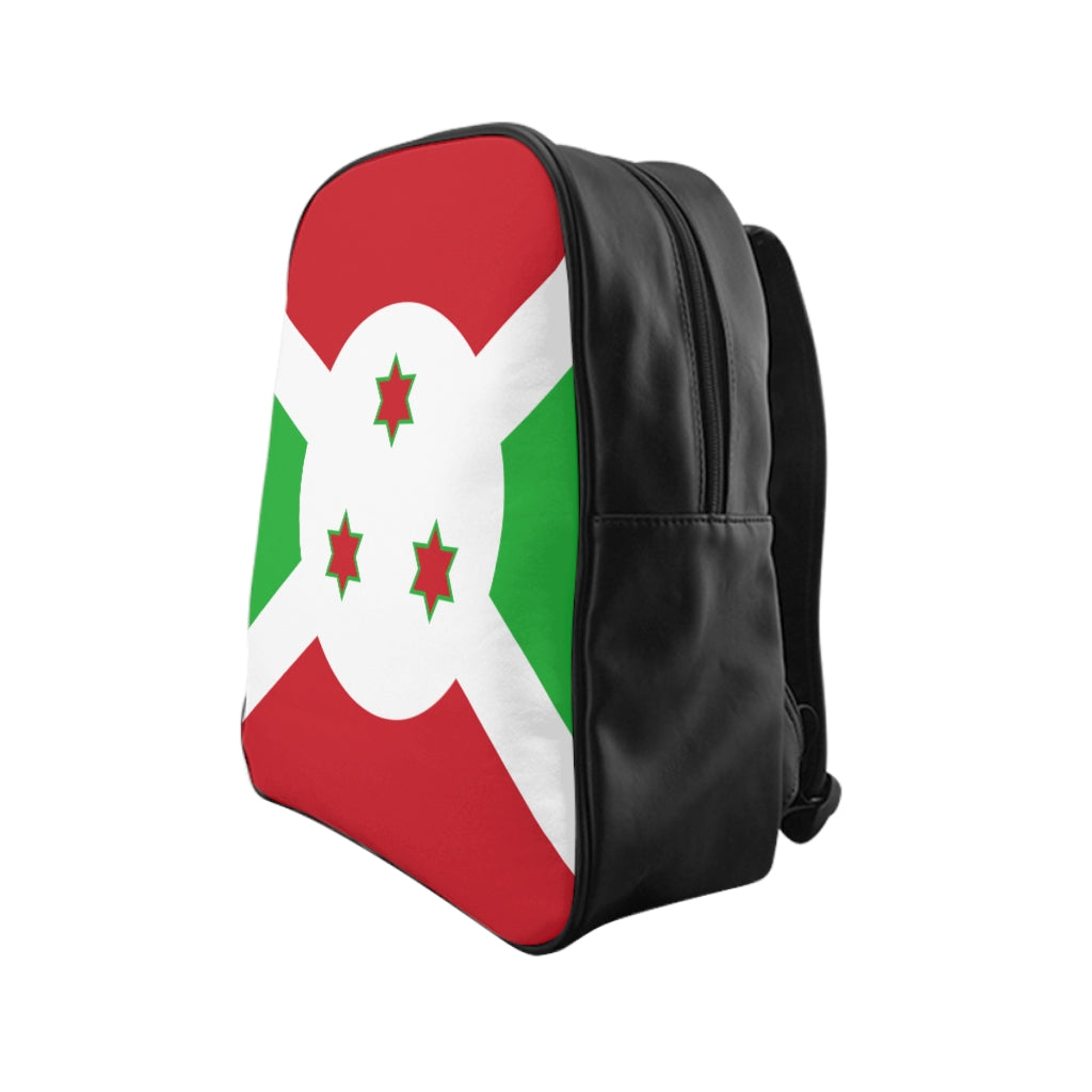 BURUNDI FLAG School Backpack