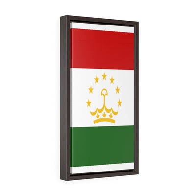 TAJIKISTAN Vertical Framed Premium Gallery Wrap Canvas