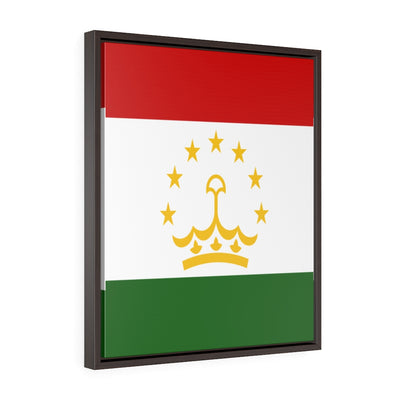 TAJIKISTAN Vertical Framed Premium Gallery Wrap Canvas