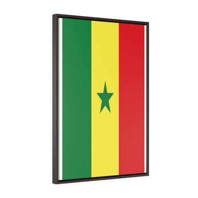 SENEGAL Vertical Framed Premium Gallery Wrap Canvas